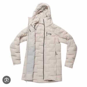 Women's Cream Hooded Jacket